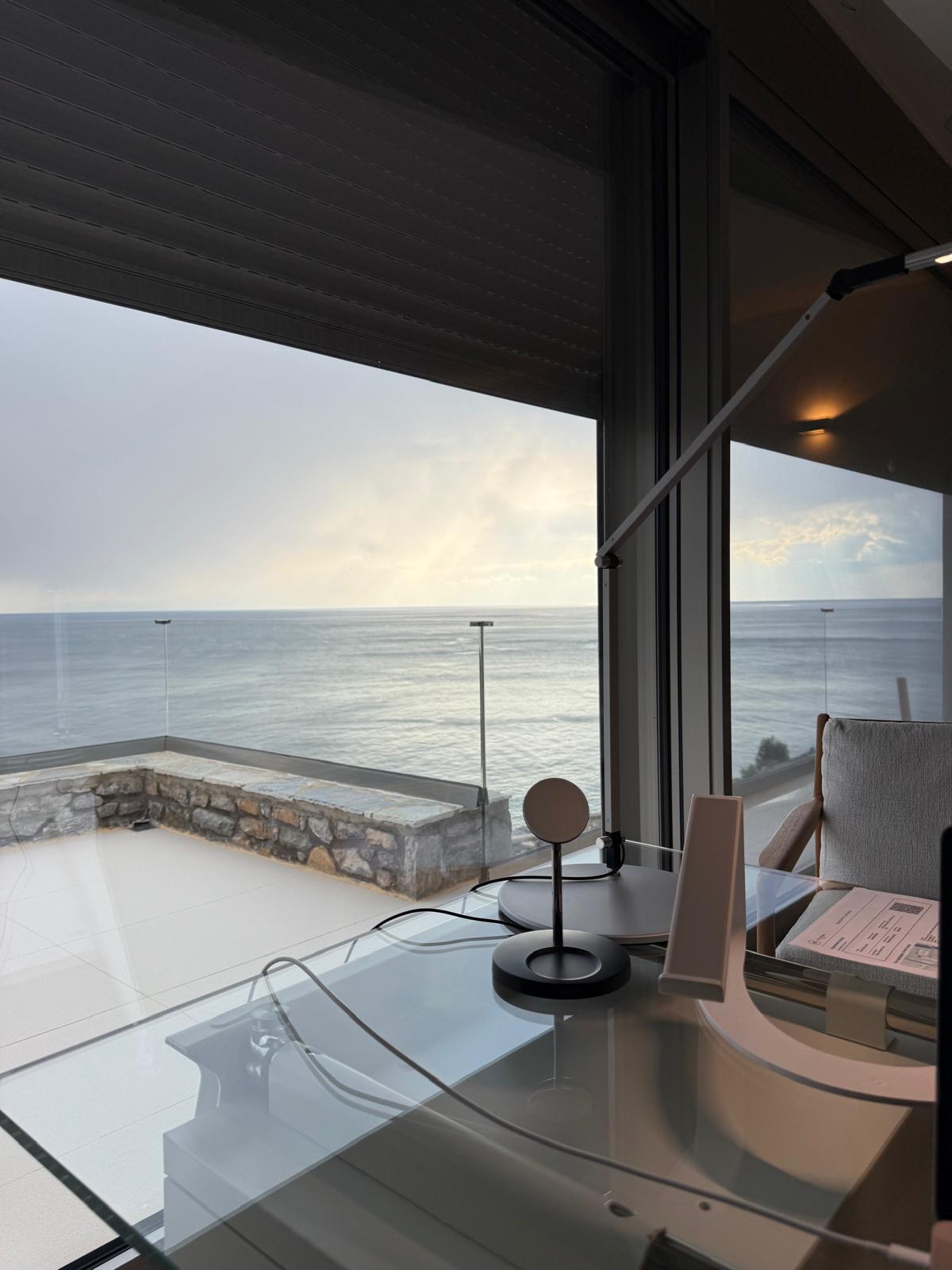 Sea view from the master study at Sunset Cliff Villa